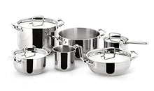 Carica l'immagine nel visualizzatore di Gallery, Lagostina Sfiziosa Set di Pentole Induzione, Gas e Forno in Acciaio Inox 18/10, 24 Pezzi, Fondo Lagoseal Plus, con 5 Casseruole, 3 Pentole, Bollilatte, 8 Coperchi, 7 Utensili Cucina
