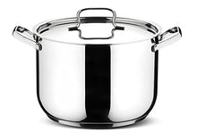 Carica l'immagine nel visualizzatore di Gallery, Lagostina Sfiziosa Set di Pentole Induzione, Gas e Forno in Acciaio Inox 18/10, 24 Pezzi, Fondo Lagoseal Plus, con 5 Casseruole, 3 Pentole, Bollilatte, 8 Coperchi, 7 Utensili Cucina