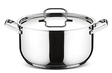 Carica l'immagine nel visualizzatore di Gallery, Lagostina Sfiziosa Set di Pentole Induzione, Gas e Forno in Acciaio Inox 18/10, 24 Pezzi, Fondo Lagoseal Plus, con 5 Casseruole, 3 Pentole, Bollilatte, 8 Coperchi, 7 Utensili Cucina
