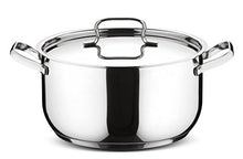 Carica l'immagine nel visualizzatore di Gallery, Lagostina Sfiziosa Set di Pentole Induzione, Gas e Forno in Acciaio Inox 18/10, 24 Pezzi, Fondo Lagoseal Plus, con 5 Casseruole, 3 Pentole, Bollilatte, 8 Coperchi, 7 Utensili Cucina