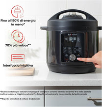 Carica l'immagine nel visualizzatore di Gallery, Instant Duo Plus con WhisperQuiet/silenzioso multicooker, pentola a pressione da 5,7 litri, cuoci riso, vapore,sauté, sterilizzatore, yogurt, Sous Vide