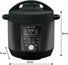 Carica l'immagine nel visualizzatore di Gallery, Instant Duo Plus con WhisperQuiet/silenzioso multicooker, pentola a pressione da 5,7 litri, cuoci riso, vapore,sauté, sterilizzatore, yogurt, Sous Vide