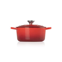 Carica l'immagine nel visualizzatore di Gallery, Le Creuset Cocotte rotonda Evolution in ghisa vetrificata con Coperchio, diameter 20 cm, Ciliegia, 21177200602430