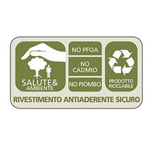 Carica l'immagine nel visualizzatore di Gallery, Lagostina Cucina Mediterranea Padella Antiaderente in Alluminio Ø 28 cm, Pentola Induzione, Gas e Forno, con Indicatore Cottura Thermo-Signal, Rivestimento Titanium Easy, Manico Ergonomico in Bakelite