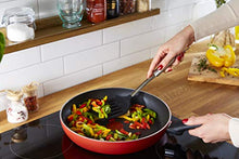 Carica l'immagine nel visualizzatore di Gallery, Lagostina Cucina Mediterranea Padella Antiaderente in Alluminio Ø 24 cm, Pentola Induzione, Gas e Forno, con Indicatore Cottura Thermo-Signal, Rivestimento Titanium Easy, Manico Ergonomico in Bakelite
