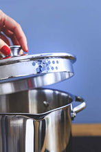Carica l'immagine nel visualizzatore di Gallery, Lagostina Smart Set di Pentole Induzione, Gas e Forno in Acciaio Inox 18/10, 9 Pezzi, Fondo Lagoseal Plus Triplo Strato, Batteria di Pentole con 4 Casseruole, Pentola 2 Maniglie, 4 Coperchi