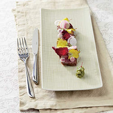 Carica l'immagine nel visualizzatore di Gallery, Sambonet Leaf Set di Posate Besteck, da Tavola Monoblocco in acciaio inox 18/10, per 6 persone, 24 pezzi: 6 forchette, 6 cucchiai, 6 coltelli, 6 cucchiaini da tè, Lavabili in lavastoviglie