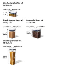 Carica l'immagine nel visualizzatore di Gallery, OXO Good Grips set contenitori da cucina pop pz 5 ermetici