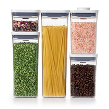 Carica l'immagine nel visualizzatore di Gallery, OXO Good Grips set contenitori da cucina pop pz 5 ermetici