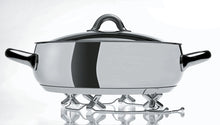 Carica l'immagine nel visualizzatore di Gallery, ALESSI SOTTOPENTOLA A ELEMENTI MOBILI. INOX. TRIPOD