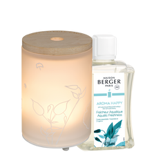 Carica l'immagine nel visualizzatore di Gallery, Lampe Berger Paris Diffusore Elettrico AROMA HAPPY con Ricarica da 475ml con luce e telecomando