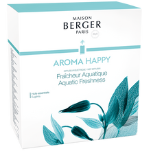 Carica l'immagine nel visualizzatore di Gallery, Lampe Berger Paris Diffusore Elettrico AROMA HAPPY con Ricarica da 475ml con luce e telecomando
