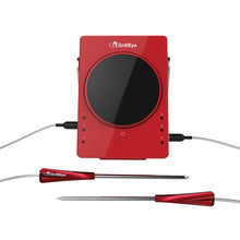 Carica l'immagine nel visualizzatore di Gallery, GrillEye Termometro Bluetooth GE BT con 2 sonde e 6 porte