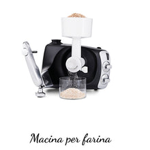 Carica l'immagine nel visualizzatore di Gallery, Ankarsrum assistent original impastatrice lt 7 planetaria 6230 Bianco lucido Glossy White