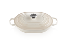 Carica l'immagine nel visualizzatore di Gallery, Le Creuset Casseruola ovale Oblong Evolution cm 31 Bianco Meringa in ghisa vetrificata induzione