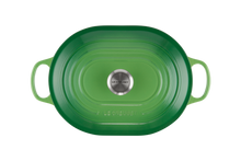 Carica l'immagine nel visualizzatore di Gallery, Le Creuset Casseruola ovale Oblong Evolution cm 31 Verde Bamboo in ghisa vetrificata induzione