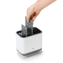 Carica l'immagine nel visualizzatore di Gallery, Oxo Good Grips Scolaposate Portaposate in plastica a scomparti removibili bianco e grigio