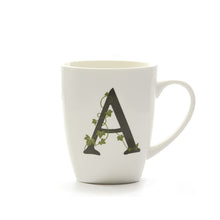 Carica l'immagine nel visualizzatore di Gallery, La Porcellana Bianca ATUPERTU tazza Mug con lettere dell'alfabeto