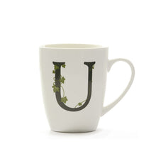 Carica l'immagine nel visualizzatore di Gallery, La Porcellana Bianca ATUPERTU tazza Mug con lettere dell'alfabeto