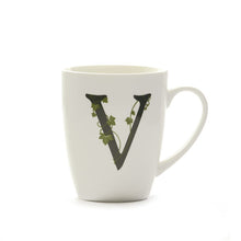 Carica l'immagine nel visualizzatore di Gallery, La Porcellana Bianca ATUPERTU tazza Mug con lettere dell'alfabeto