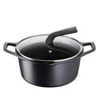 Carica l'immagine nel visualizzatore di Gallery, Lagostina Aroma Casseruola antiaderente induzione cm 24 in alluminio pressofuso con coperchio
