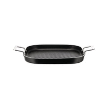 Carica l'immagine nel visualizzatore di Gallery, Alessi Pots&pans bistecchiera a 2 manici cm 29 x 29 induzione antiaderente AJM304 B