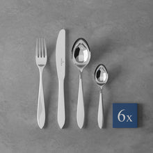 Carica l'immagine nel visualizzatore di Gallery, Villeroy & Boch Posate Arthur Servizio 24pz/6 persone acciaio inox 18/10 12-6373-9030