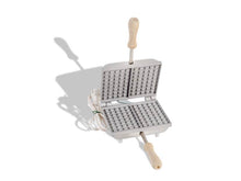 Carica l'immagine nel visualizzatore di Gallery, CBE Biscottiera elettrica rettangolare 2PZ profonda waffle mod. 5030200