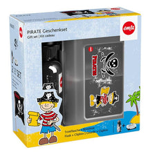 Carica l'immagine nel visualizzatore di Gallery, Emsa gift set porta merende + bottiglia da 0,4 L Pirates lunchbox e borraccia