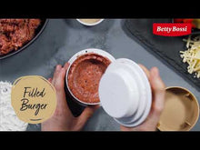 Carica e avvia il video nel visualizzatore di galleria, Betty Bossi pressa per hamburger farciti