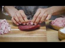 Carica e avvia il video nel visualizzatore di galleria, Emile Henry teglia pirofila da forno rettangolare in ceramica cm 42,5 x 28 bianco argilla 9654