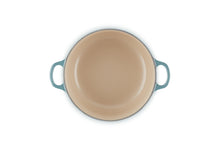 Carica l'immagine nel visualizzatore di Gallery, Le Creuset Casseruola Marmitta Tradition blu Ocean cm 26 in ghisa vetrificata induzione