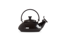 Carica l'immagine nel visualizzatore di Gallery, Le Creuset Bollitore Kettle Zen Nero in acciaio smaltato induzione con fischio Lt 1,5