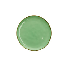 Carica l'immagine nel visualizzatore di Gallery, Rose e Tulipani Concerto piatto frutta verde acqua