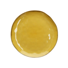 Carica l'immagine nel visualizzatore di Gallery, Rose e Tulipani Concerto piatto piano giallo ocra