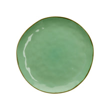 Carica l'immagine nel visualizzatore di Gallery, Rose e Tulipani Concerto piatto piano verde acqua