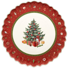 Carica l'immagine nel visualizzatore di Gallery, Villeroy & Boch Natale Toy's Delight Piatto dolce torta tondo cm 33 cod. 14-8585-2200