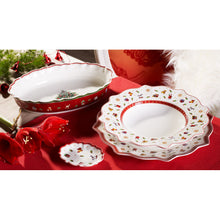 Carica l'immagine nel visualizzatore di Gallery, Villeroy & Boch Natale Toy's Delight Piatto fondo bianco cm 26 cod. 14-8585-2702