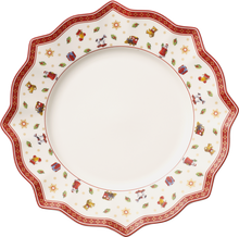 Carica l'immagine nel visualizzatore di Gallery, Villeroy & Boch Natale Toy's Delight Piatto piano bianco cm 29 cod. 14-8585-2622