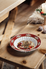 Carica l'immagine nel visualizzatore di Gallery, Villeroy & Boch Natale Toy's Fantasy ciotola grande babbo natale distribuisce i regali 14-8332-3631