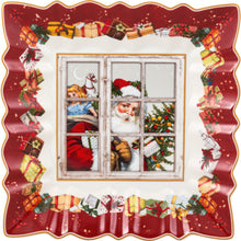 Carica l'immagine nel visualizzatore di Gallery, Villeroy & Boch Natale Toy's Fantasy ciotola quadrata Babbo Natale 14-8332-3718