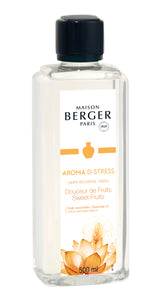 Lampe  Maison Berger Paris ricarica Profumo Aroma D-Stress 500 ml Sweet Fruits