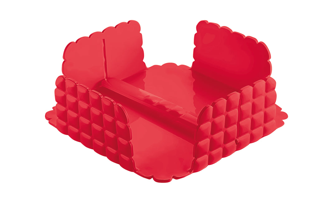 Guzzini Tiffany Porta tovaglioli quadrato orizzontale rosso lucido cod –  Dell'Oso regali