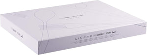 Sambonet Linear Set di Posate Tavola monoblocco in Acciaio Inox 18/10, 24 Pezzi, Inossidabile, 30.2 x 5.2 x 33.3 cm, unità