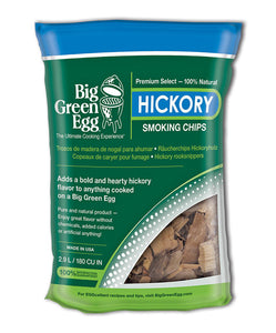 Big Green Egg Hickory wood chips - Truccioli per affumicare di noce americano 113986