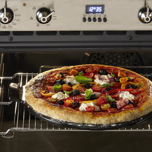 Emile Henry Pizza stone pietra per pizza da forno in ceramica refrattaria Antracite cm 36,5 7514