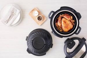 Instant Pot Duo Crisp & air Fryer 8 LT pentola a pressione, multifunzione e friggitrice ad aria