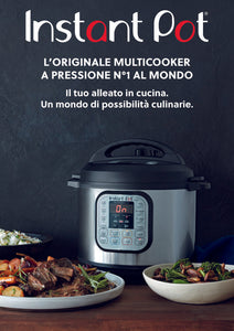 Instant Pot Duo Plus 8 LT pentola a pressione e multifunzione + il libro di ricette "Il mio primo ricettario Instant Pot"