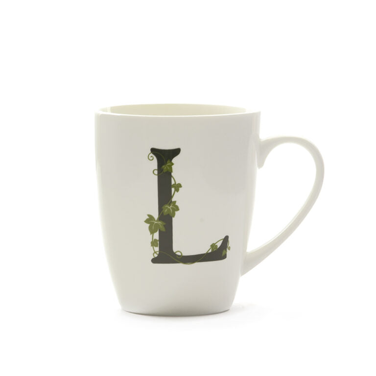 La Porcellana Bianca ATUPERTU tazza Mug con lettere dell'alfabeto –  Dell'Oso regali