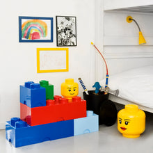 Carica l&#39;immagine nel visualizzatore di Gallery, Lego barattolo grande biscottiera porta mattoncini testa ragazzo  Storage Head 40320804
